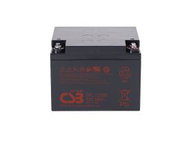 Аккумулятор для ИБП CSB Battery GPL, 125х175х166 мм (ВхШхГ),  необслуживаемый свинцово-кислотный,  12V/26 Ач, (GPL 12260)