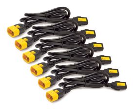 Силовой шнур APC, IEC 60320 C20, вилка IEC 320 C19, 1.8 м, 16А, 6 шт. комплект