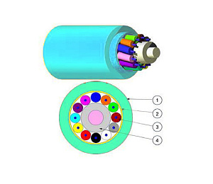 Кабель волоконно-оптический Nexans N165.TBUN12A