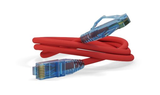 Шнур коммутационный Hyperline PC-LPM-UTP-RJ45-RJ45-C6-3M-LSZH-RD
