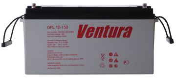 Аккумулятор для ИБП Ventura GPL, 225х483х170 мм (ВхШхГ),  Необслуживаемый свинцово-кислотный,  12V/150 Ач, цвет: серый, (GPL 12-150)