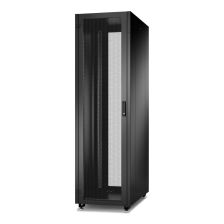 Шкаф серверный напольный Eurolan N2000, IP20, 24U, 1211х600х1000 мм (ВхШхГ), дверь: перфорация, боковая панель: сплошная съемная, разборный, чёрный