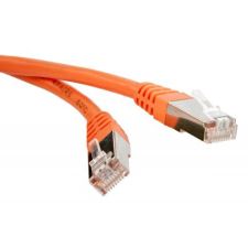 (Архив)Шнур комм. Lanmaster, кат. 5е, экр., FTP, RJ45/RJ45, PVC, 0.5м, оранжевый