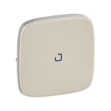 Клавиша для выключателя Legrand Valena Allure, 1, 58х51 мм (ВхШ), цвет: слоновая кость, окошко для индикации, (LEG.755086)