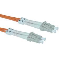 (Архив)Комм. шнур оптический NTSS Tight Buffer, Duplex LC/LC, OM2 50/125, PVC, 10м, цвет: оранжевый