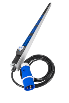 БРП (PDU) Metered Rem Rem-MC, IEC 60320 С13 х 36, 1463х45х60 мм (ВхШхГ), 32А, 1ф, вход IEC 320 309 3PN, шнур 3 м, автомат, алюминий