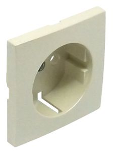 Лиц. панель розеточная Efapel Logus90, 1х 2к+З, плоская, цвет: жемчуг (90631 TPE)
