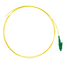 Пигтейл BNH FPT, LC/APC (SM), OS2 9/125, Simplex, LSZH, 1м, цвет: жёлтый