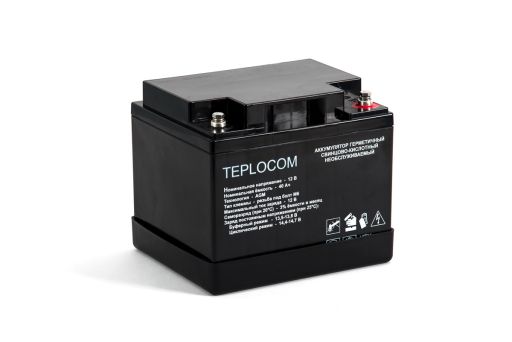 Аккумулятор Бастион TEPLOCOM 40Ач