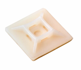 Площадка под винт Rexant, пластик, 28х28 мм (ДхШ), 100 шт, цвет: белый