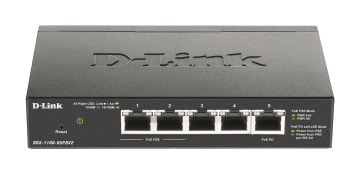 Коммутатор D-Link, DGS-1100-05PDV2/A1A