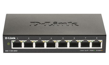 Коммутатор D-Link, DGS-1100-08V2/A1A