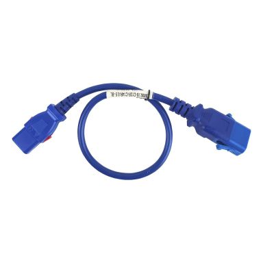 Силовой шнур BNH B800.10-C13R-C14R-0.5-BL