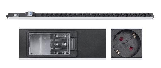Блок розеток (PDU) Basic Cabeus PDU-32-24S-B-T