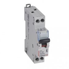 Автоматический выключатель Legrand DX3, 1 модуль, C класс, 1P, 10А, 10кА, (LEG.407740)