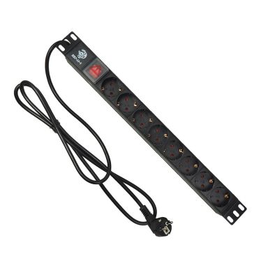 Блок розеток (PDU) Basic BNH B800.3-1U-8S-2EU