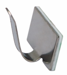 Площадка под шлейф Rexant, металл, 30х20 мм (ДхШ), 100 шт, цвет: стальной