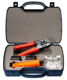 (Архив)Набор инструментов Cabeus, RJ-45 (8P8С); RJ-12 (6P6С), (HT-2568E)