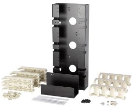 Кросс-панель Panduit GP6, 19", 14HU, 72x110, кат. 6, универсальная, цвет: белый, (GPKT724Y), в комплекте 4-парные блоки