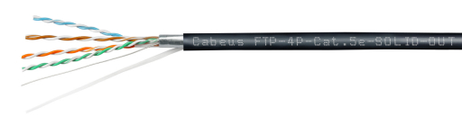 Кабель витая пара Cabeus FTP-4P-Cat.5e-SOLID-OUT-PE-UV