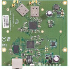 Маршрутизатор Mikrotik, портов: 1, 105х105 мм (ШхГ), бескорпусный, RB911-5HacD