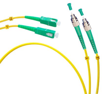 Коммутационный шнур оптический Cabeus FOP(d)-9-FC/APC-SC/APC-7m