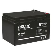 Аккумулятор для ИБП Delta Battery DT, 101х98х151 мм (ВхШхГ),  Необслуживаемый свинцово-кислотный,  12V/12 Ач, цвет: чёрный, (DT 1212)