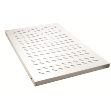 Полка Datarex, 1U, 44,5х485х1000 мм (ВхШхГ), для телекоммуникационных шкафов, крепеж и направляющие, цвет: серый