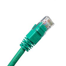 Шнур комм. BNH, кат. 6, неэкр., U/UTP, RJ45/RJ45, 250 МГц LSZH, AWG24 0.5м, зелёный