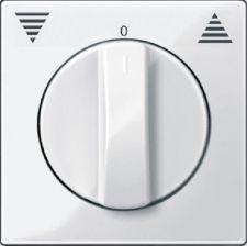 Лицевая панель для выключателя Merten System M, цвет: полярно-белый, (MTN567119)