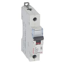 Автоматический выключатель Legrand DX3, 1 модуль, D класс, 1P, 40А, 10кА, (LEG.407975)