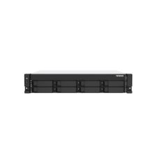 Сетевой накопитель QNAP, память 144 ТБ, слотов 8, 19", TS-853DU-RP-4G