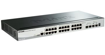 Коммутатор D-Link, DGS-1510, управляемый, уровень: 2, портов: 28, DGS-1510-28/A1A