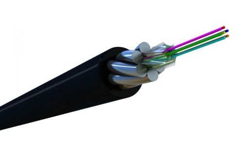 Кабель волоконно-оптический Hyperline FO-AWSH-OUT-62-4-PE-BK