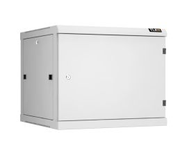 Шкаф телекоммуникационный настенный TLK Classic II, 19", 9U, 503х600х600 мм (ВхШхГ), дверь: металл, разборный, цвет: серый