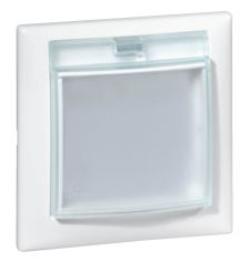 Рамка Legrand Valena, 1 пост, 58х51 мм (ВхШ), плоская, горизонтальная, цвет: белый (LEG.774450)