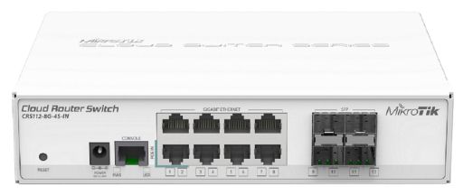 Коммутатор Mikrotik CRS112-8G-4S-IN