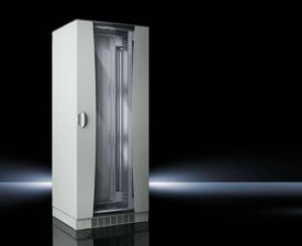 (Архив)Шкаф телекоммуникационный напольный Rittal TE7000, IP20, 24U, 1200х800х800 мм (ВхШхГ), дверь: стекло, цвет: серый