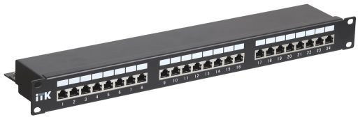 Коммутационная патч-панель ITK PP24-1UC5ES-D05