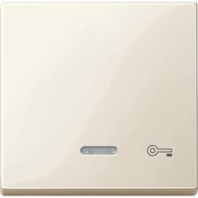 Клавиша для выключателя Merten System M, 1, цвет: бежевый, символ "ключ", (MTN435344)