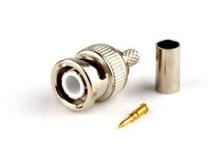 (Архив)Разъём Hyperline, BNC (male), экр., обжимной, для RG-6