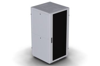 (Архив)Шкаф телекоммуникационный напольный RiT Floor L3, 27U, 1368х600х1000 мм (ВхШхГ), дверь: стекло в раме, боковая панель: сплошная, 2 части, разбо