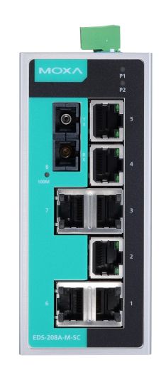 Коммутатор MOXA EDS-208A-M-SC