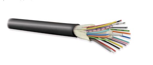 Кабель волоконно-оптический Hyperline FO-DT-IN/OUT-9S-24-LSZH-BK