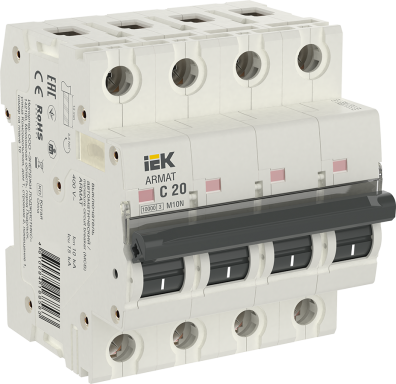 Автоматический выключатель IEK AR-M10N-4-C020