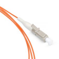 Пигтейл BNH, LC/UPC (MM), OM1 62,5/125, Tight Buffer, LSZH, 1,5м, серый хвостовик, цвет: оранжевый