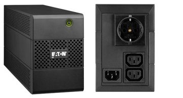ИБП Eaton 5E, 650ВА, линейно-интерактивный, напольный, 148х100х288 (ШхГхВ), 230V,  однофазный, Ethernet, (5E650iDIN)