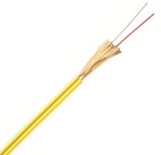 (Архив)Кабель ВО Hyperline Zip-cord, 2хОВ, , LSZH, Ø 2мм, цвет: жёлтый