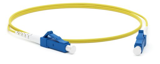 Коммутационный шнур оптический Hyperline FC-S2-9-LC/UR-LC/UR-H-1M-LSZH-YL