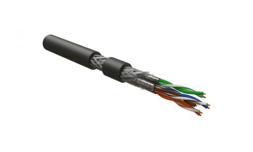 Кабель интерфейсный промышленный Hyperline ISFTP4-C7-P23/7-SHF2-BK